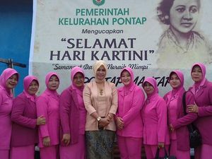 Junita Anjar Lestari, Lurah Muda yang Aktif Ajak Warga Pontap Berolahraga