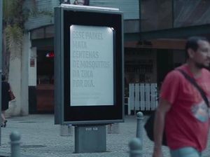 Billboard ini Diklaim Bantu Membasmi Nyamuk Pembawa Virus Zika