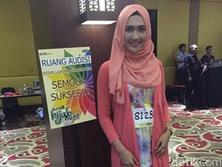 Dian Pelangi Jadi Peserta Sunsilk Hijab Hunt 2016 di Palembang