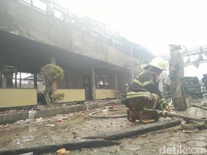 Foto-foto Lapas Banceuy Hangus Dibakar Napi