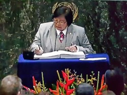 Menteri LHK Teken Perjanjian Paris Soal Perubahan Iklim