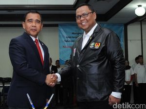 Lukman Edy Resmi Dilantik Ketua Umum PB PTMSI