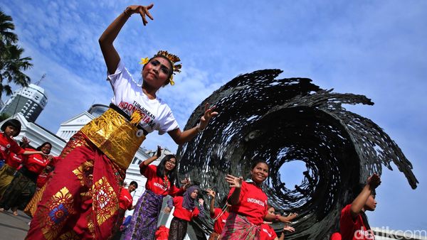 Seribu Penari Meriahkan HUT 238 Museum Nasional