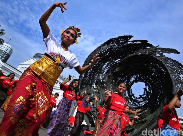 Seribu Penari Meriahkan HUT 238 Museum Nasional