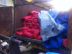 Peredaran 14 Ton Bawang Merah Selundupan Berhasil Digagalkan Polda Sumut