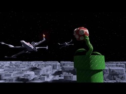 Super Mario Bros Duet dengan Star Wars