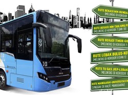 6 Rute Baru Bus TransJakarta