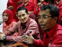 Ikut Kumpul Bersama 6 Parpol, PDIP: Kami Bahas Soal Sandiaga
