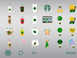 Starbucks Luncurkan 28 Emoji Resmi untuk Pengguna Android dan iOS