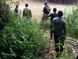 Polisi Sisir Sungai Ciliwung Depok Selidiki Kematian Wanita Misterius