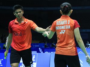 Tiga Ganda Campuran Lewati Rintangan Pertama