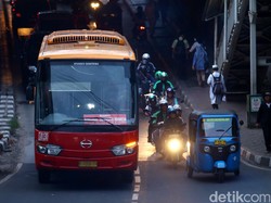 2 Minggu Beroperasi, Bus TransJabodetabek Manggarai-UI Masih Sepi Penumpang