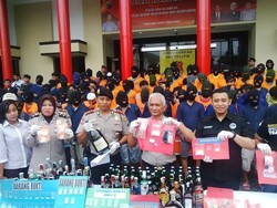 190 Tersangka Narkoba Diamankan Operasi Bersinar Polrestabes Surabaya