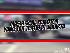 Masih Soal Pemotor yang Tak Tertib di jakarta