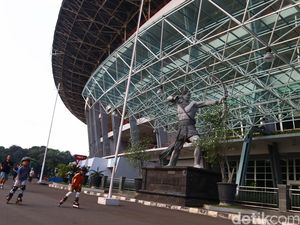 Proses Renovasi Venue Kawasan GBK Belum Berjalan Sepenuhnya