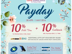 PAYDAY Tiba, Makan dan Belanja di Lotte Shopping Avenue Lebih Hemat!