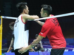 Ihsan Dikalahkan Lin Dan, Tiga Ganda Melaju