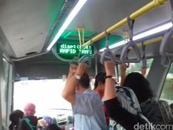 Jadi Primadona, TransJabodetabek dari Bekasi Dipenuhi Penumpang