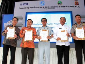 Warga Jabar Dapat Bayar Pajak via ATM BCA