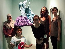 Belajar Seni Otodidak, Tamara Pertamina Ciptakan Karya Soal Tubuh