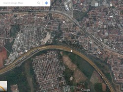 Lokasi Penangkapan 5 WN China di Tanah Kosong Milik TNI AU