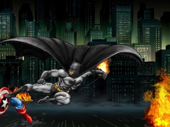 Menghajar Hitler, Melawan Batman, Komunis, dan Teroris