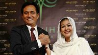 Hasnaeni Wanita Emas Temui Yusril