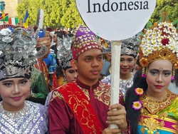 Indonesia Meriahkan International Drums and Traditional Arts Festival di Kairo