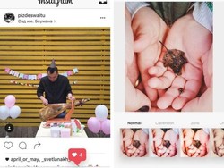 Instagram Ganti Baju