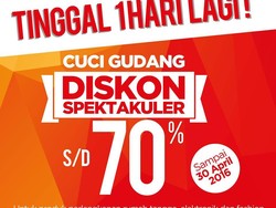 Diskon Cuci Gudang Transmart Carrefour Sampai Dengan 70%