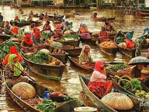 Yuk, Bertualang ke Kota Seribu Sungai di Kalimantan