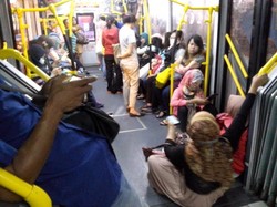 Sisingamangaraja Arah Semanggi Macet, Titik Kepadatan di Bunderan Senayan