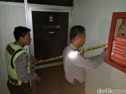 Ruang yang Terbakar di Lantai 20 Gedung DPR Dipasangi Garis Polisi