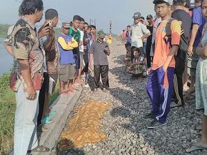 Selfie di Dekat Rel, Tubuh Heru Disambar Kereta Jurusan Jakarta-Surabaya