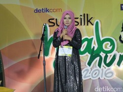 Aksi Ceramah yang Mengharukan di Audisi Sunsilk Hijab Hunt Makassar
