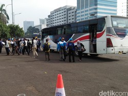 Antisipasi Kemacetan, Polisi Larang Buruh Turun di Sembarang Tempat