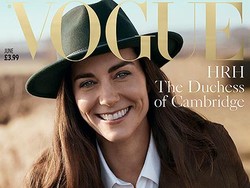Pertamakalinya Kate Middleton Jadi Sampul Majalah Vogue
