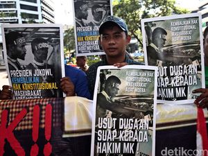 Demo Sengketa Pilkada di KPK