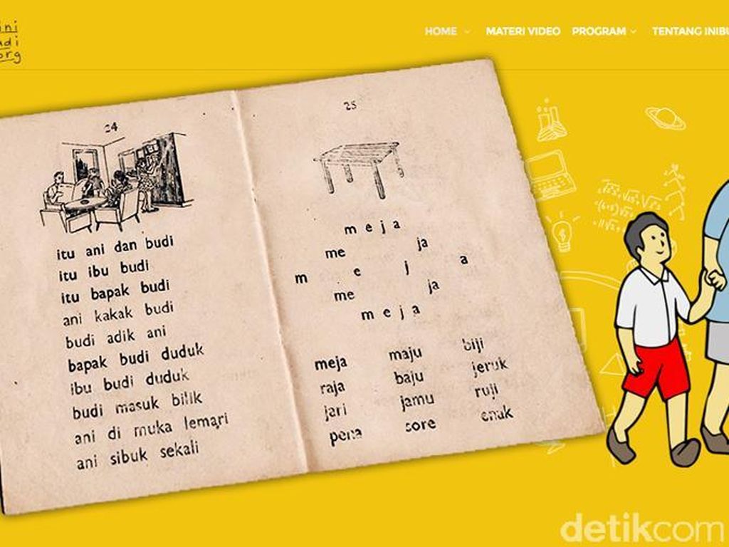 Terkenang Budi di Hari Pertama Masuk Sekolah Terkenang Budi di Hari Pertama Masuk Sekolah