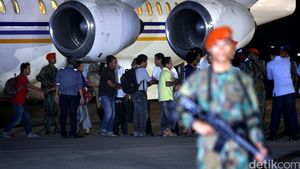 10 WNI Korban Penyanderaan Tiba di Halim Perdanakusuma