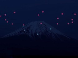 Cantiknya Pertunjukkan Sihir Drone di Jepang