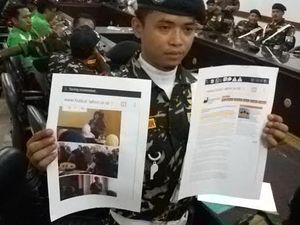 Ratusan Banser dan GP Ansor Datangi Pemkab Tuntut Bupati Larang Aktivitas HTI