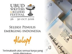Karya-karya Terpilih di UWRF 2016 Akan Dibukukan