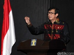 Soal Calon Kapolri, Yasonna: Nanti Dibahas di Kompolnas