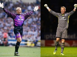 Kemiripan Peter dan Kasper Ketika Juara Premier League