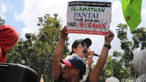 Aksi Tolak Relokasi Warga Luar Batang