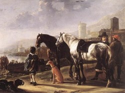 Lukisan Rasis Disembunyikan Saat Kunjungan Obama ke Istana Kensington