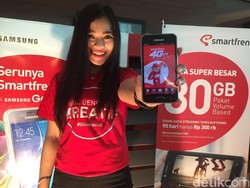 Smartfren Bidik Sejuta Pelanggan 4G dari Samsung