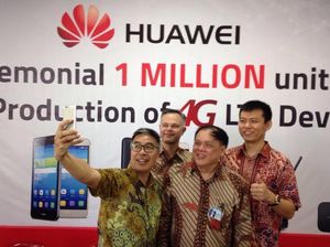 Kejar TKDN, Huawei Rakit Ponsel 4G di Sidoarjo