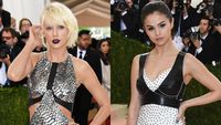 Never Out of Style! Gaya Futuristik Taylor Swift vs Selena Gomez di Met Gala